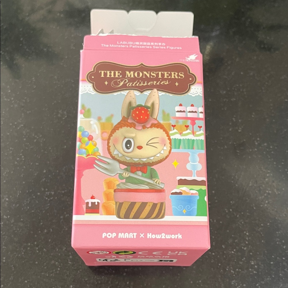 The Monsters Patisseries Pop Mart x How2work Secret Labubu